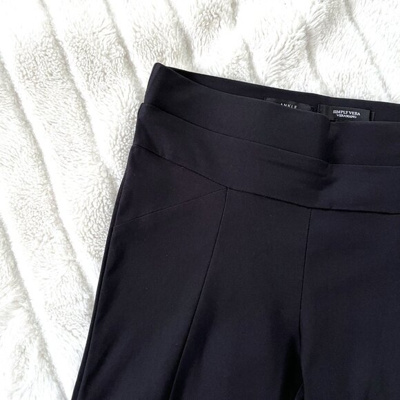 NWT Simply Vera Wang UltraStretch Ankle Pants (Black) XS - Picture 6 of 10